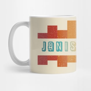 Janis Joplin Vintage Distressed Mug